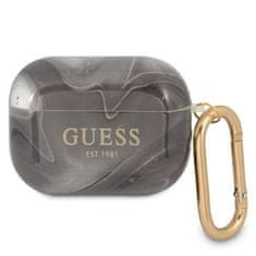 Guess Guess Marble Est. - Airpods Pro Pouzdro (Černé)