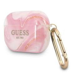 Guess Guess Marble Est. - Airpods Pro Pouzdro (Růžová)