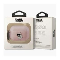 Karl Lagerfeld Karl Lagerfeld Nft Ikonik Choupette Head - Airpods Pro 2 Pouzdro (Růžová)