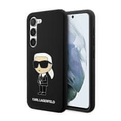 Karl Lagerfeld Karl Lagerfeld Silicone Nft Ikonik - Samsung Galaxy S23 Pouzdro (Černé)