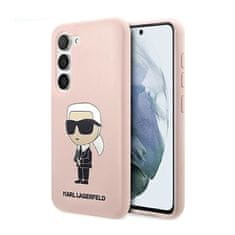 Karl Lagerfeld Karl Lagerfeld Silicone Nft Ikonik - Samsung Galaxy S23+ Pouzdro (Růžové)