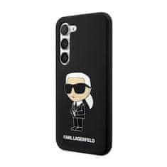 Karl Lagerfeld Karl Lagerfeld Silicone Nft Ikonik - Samsung Galaxy S23 Pouzdro (Černé)