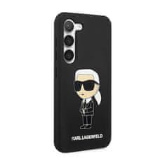 Karl Lagerfeld Karl Lagerfeld Silicone Nft Ikonik - Samsung Galaxy S23 Pouzdro (Černé)