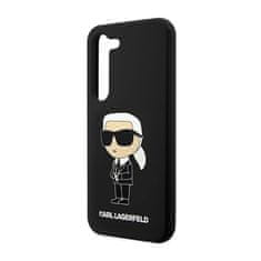 Karl Lagerfeld Karl Lagerfeld Silicone Nft Ikonik - Samsung Galaxy S23 Pouzdro (Černé)