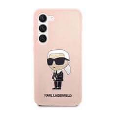 Karl Lagerfeld Karl Lagerfeld Silicone Nft Ikonik - Samsung Galaxy S23 Pouzdro (Růžové)