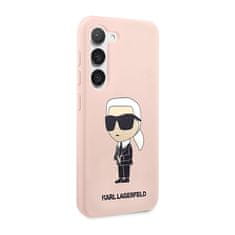 Karl Lagerfeld Karl Lagerfeld Silicone Nft Ikonik - Samsung Galaxy S23 Pouzdro (Růžové)