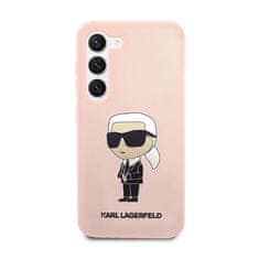 Karl Lagerfeld Karl Lagerfeld Silicone Nft Ikonik - Samsung Galaxy S23+ Pouzdro (Růžové)