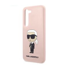 Karl Lagerfeld Karl Lagerfeld Silicone Nft Ikonik - Samsung Galaxy S23+ Pouzdro (Růžové)