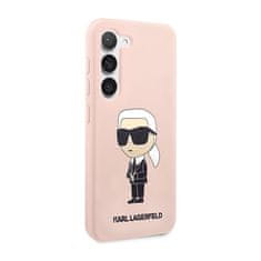 Karl Lagerfeld Karl Lagerfeld Silicone Nft Ikonik - Samsung Galaxy S23+ Pouzdro (Růžové)