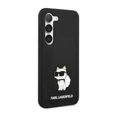 Karl Lagerfeld Karl Lagerfeld Silicone Nft Choupette - Samsung Galaxy S23 Pouzdro (Černé)