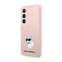 Karl Lagerfeld Karl Lagerfeld Silicone Nft Choupette - Samsung Galaxy S23 Pouzdro (Růžová)