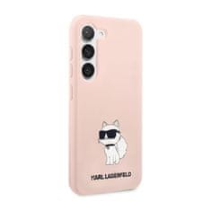 Karl Lagerfeld Karl Lagerfeld Silicone Nft Choupette - Samsung Galaxy S23 Pouzdro (Růžová)