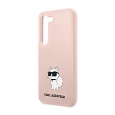 Karl Lagerfeld Karl Lagerfeld Silicone Nft Choupette - Samsung Galaxy S23 Pouzdro (Růžová)