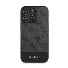 Guess Kolekce Guess 4G Bottom Stripe – Pouzdro Na Iphone 13 Pro (Šedé)