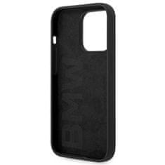 Bmw Bmw Liquid Silicone Case Metal Logo - Kryt Na Iphone 14 Pro Max (Černý)