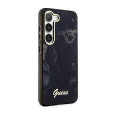 Guess Guess Golden Marble Collection – Pouzdro Na Samsung Galaxy S23+ (Černé)