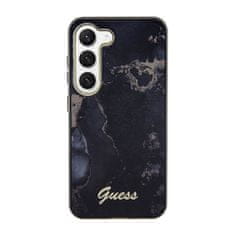 Guess Guess Golden Marble Collection – Pouzdro Na Samsung Galaxy S23+ (Černé)