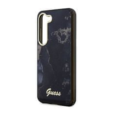 Guess Guess Golden Marble Collection – Pouzdro Na Samsung Galaxy S23+ (Černé)