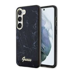 Guess Kolekce Guess Marble – Pouzdro Na Samsung Galaxy S23 (Černé)