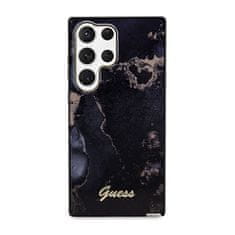 Guess Kolekce Guess Golden Marble – Pouzdro Samsung Galaxy S23 Ultra (Černé)