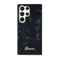 Guess Kolekce Guess Marble – Pouzdro Samsung Galaxy S23 Ultra (Černé)