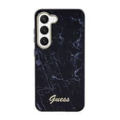 Guess Guess Marble Collection – Pouzdro Na Samsung Galaxy S23+ (Černé)