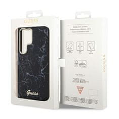 Guess Kolekce Guess Marble – Pouzdro Samsung Galaxy S23 Ultra (Černé)