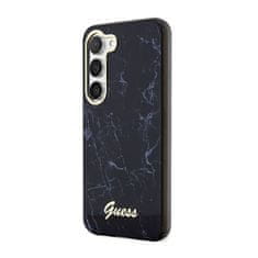 Guess Kolekce Guess Marble – Pouzdro Na Samsung Galaxy S23 (Černé)