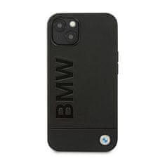 Bmw Bmw Leather Hot Stamp - Kryt Na Iphone 14 Plus (Černý)