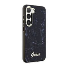 Guess Kolekce Guess Marble – Pouzdro Na Samsung Galaxy S23 (Černé)