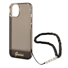 Guess Guess Translucent Pearl Strap - Kryt Na Iphone 14 Plus (Černý)