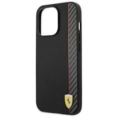 Ferrari Ferrari Carbon - Kryt Na Iphone 14 Pro (Černý)