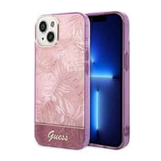 Guess Guess Jungle Case - Kryt Na Iphone 14 Plus (Růžový)