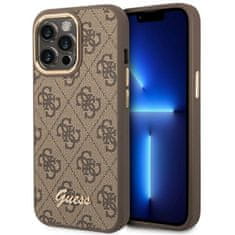 Guess Guess 4G Metal Camera Outline Case - Kryt Na Iphone 14 Pro (Hnědý)