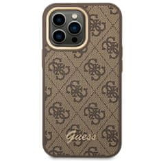 Guess Guess 4G Metal Camera Outline Case - Kryt Na Iphone 14 Pro (Hnědý)