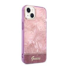 Guess Guess Jungle Case - Kryt Na Iphone 14 Plus (Růžový)