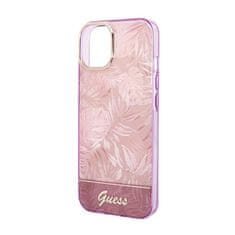 Guess Guess Jungle Case - Kryt Na Iphone 14 Plus (Růžový)