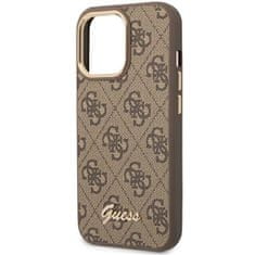 Guess Guess 4G Metal Camera Outline Case - Kryt Na Iphone 14 Pro (Hnědý)