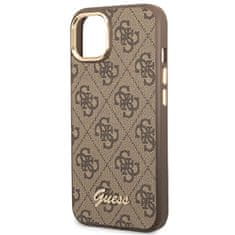 Guess Guess 4G Metal Camera Outline Case - Kryt Na Iphone 14 (Hnědý)