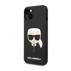 Karl Lagerfeld Karl Lagerfeld Silicone Ikonik Karl`s Head - Kryt Na Iphone 14 Plus (Černý)