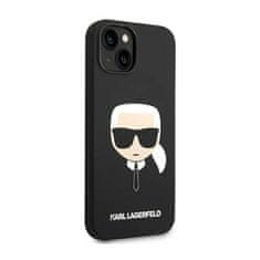 Karl Lagerfeld Karl Lagerfeld Silicone Ikonik Karl`s Head - Kryt Na Iphone 14 Plus (Černý)