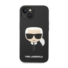 Karl Lagerfeld Karl Lagerfeld Silicone Ikonik Karl`s Head - Kryt Na Iphone 14 Plus (Černý)