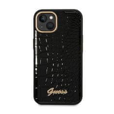 Guess Kolekce Guess Croco – Pouzdro Na Iphone 14 Plus (Černé)