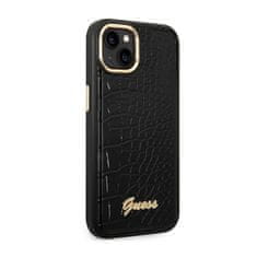 Guess Kolekce Guess Croco – Pouzdro Na Iphone 14 Plus (Černé)