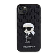 Karl Lagerfeld Karl Lagerfeld Saffiano Monogram Nft Ikonik - Kryt Na Iphone 14 Plus (Černý)