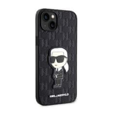 Karl Lagerfeld Karl Lagerfeld Saffiano Monogram Nft Ikonik - Kryt Na Iphone 14 Plus (Černý)