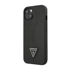 Guess Guess Saffiano Triangle Logo Case - Kryt Na Iphone 14 (Černý)