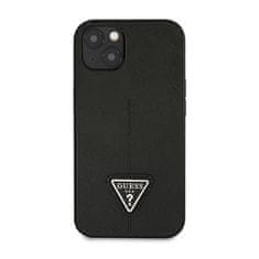 Guess Guess Saffiano Triangle Logo Case - Kryt Na Iphone 14 (Černý)