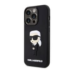 Karl Lagerfeld Karl Lagerfeld 3D Rubber Nft Ikonik - Kryt Na Iphone 14 Pro (Černý)