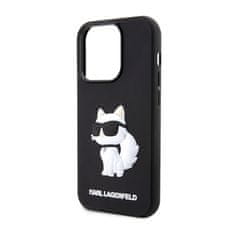 Karl Lagerfeld Karl Lagerfeld 3D Rubber Nft Choupette - Kryt Na Iphone 14 Pro Max (Černý)